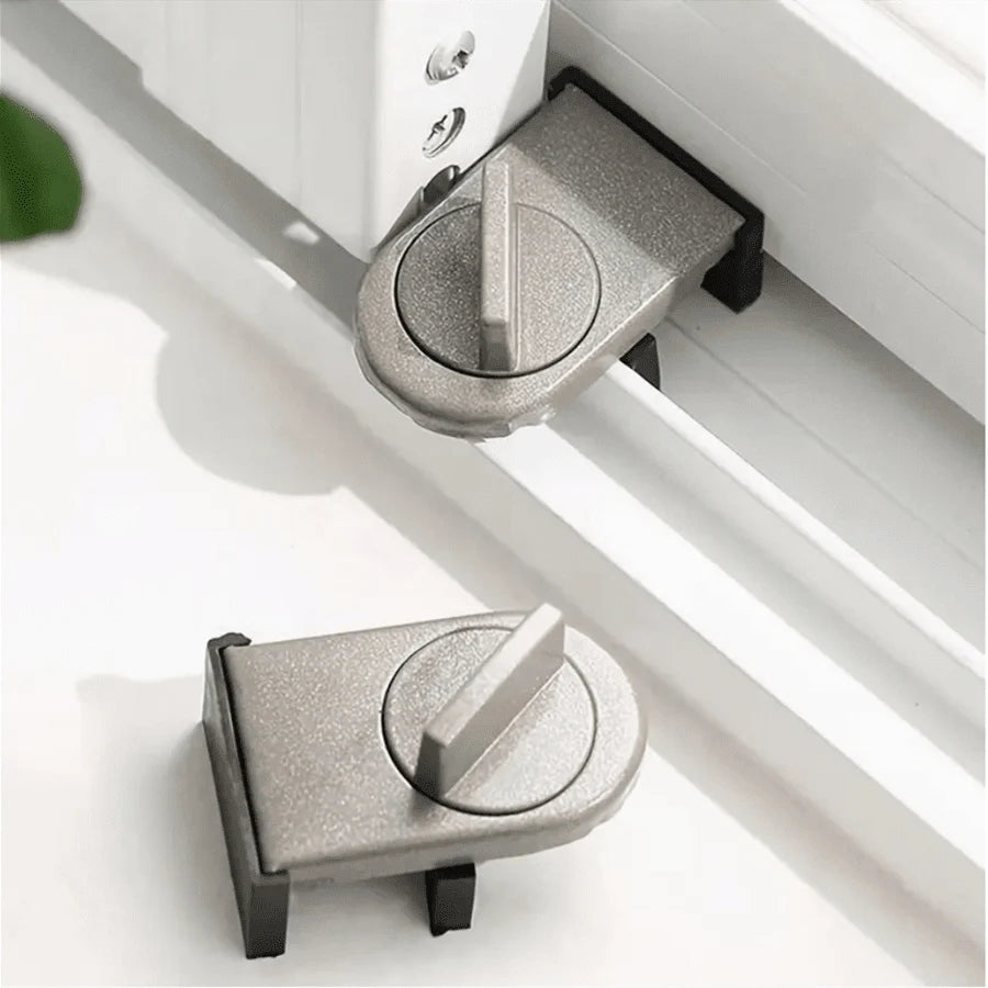 No-Drill Sliding Door and Window Lock