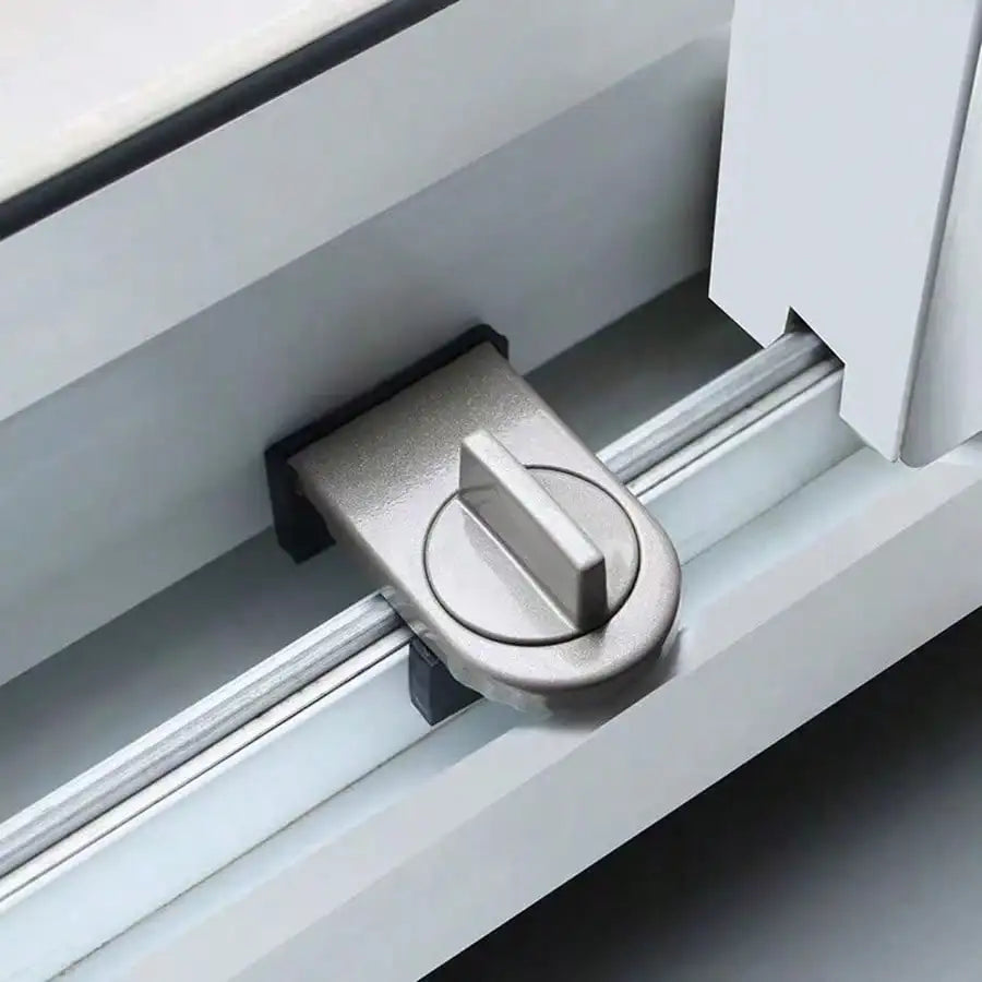 No-Drill Sliding Door and Window Lock