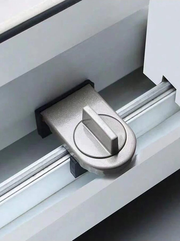 No-Drill Sliding Door and Window Lock